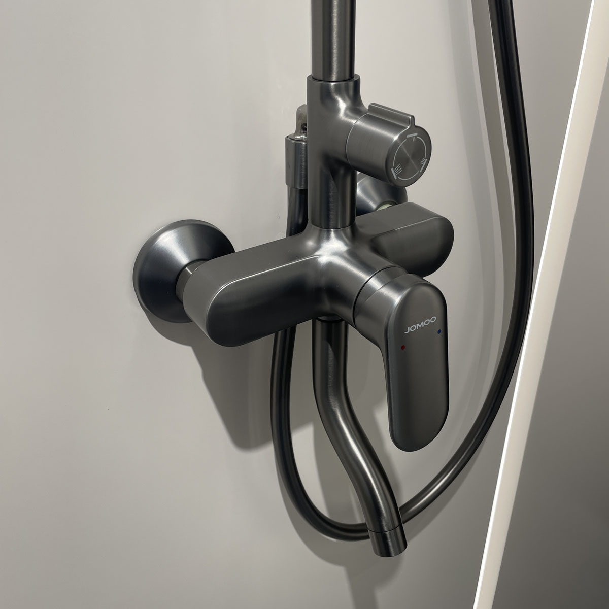 Sen cây tắm đứng nóng lạnh xám ghi JOMOO 36457-592/HBS-1