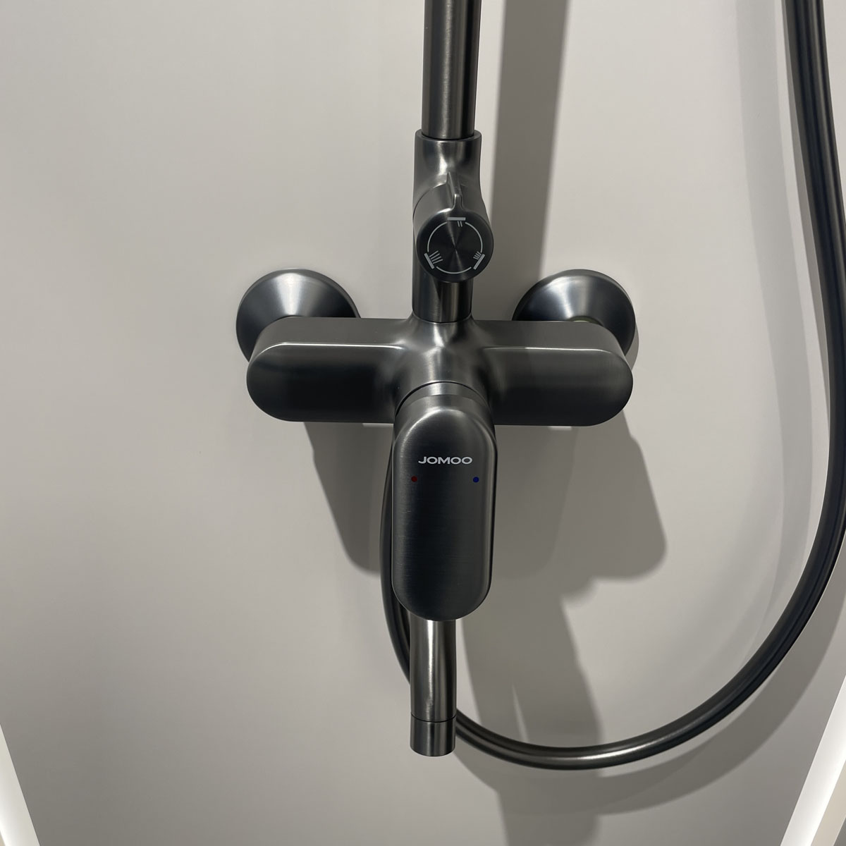 Sen cây tắm đứng nóng lạnh xám ghi JOMOO 36457-592/HBS-1