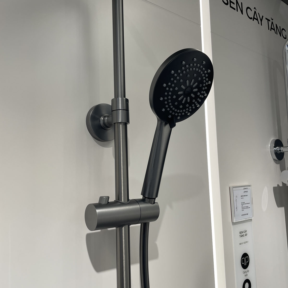 Sen cây tắm đứng nóng lạnh xám ghi JOMOO 36457-592/HBS-1