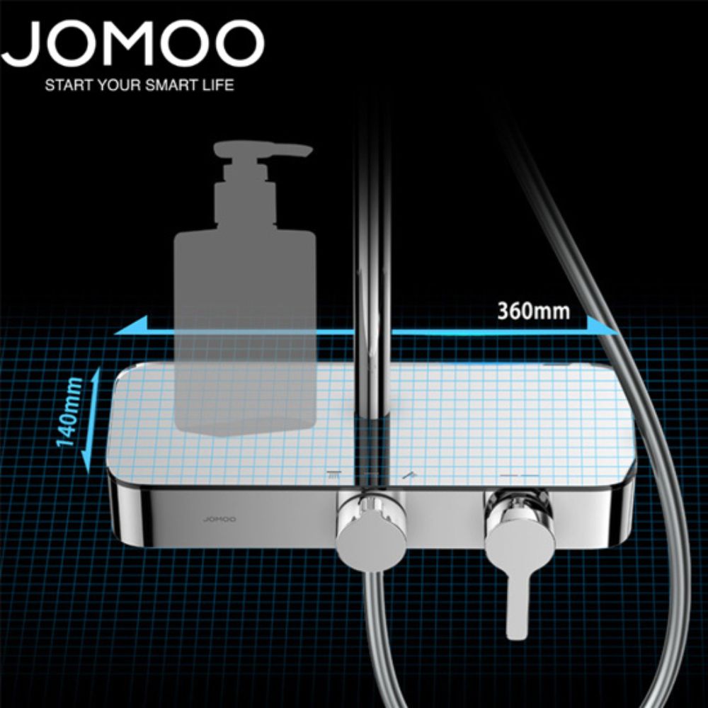 Sen cây tắm đứng nóng lạnh JOMOO 36495-685/1B-1
