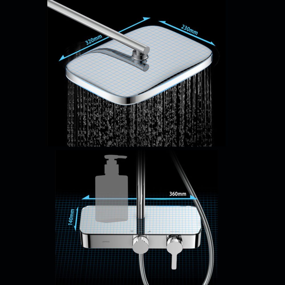 Sen cây tắm đứng nóng lạnh JOMOO 36495-685/1B-1