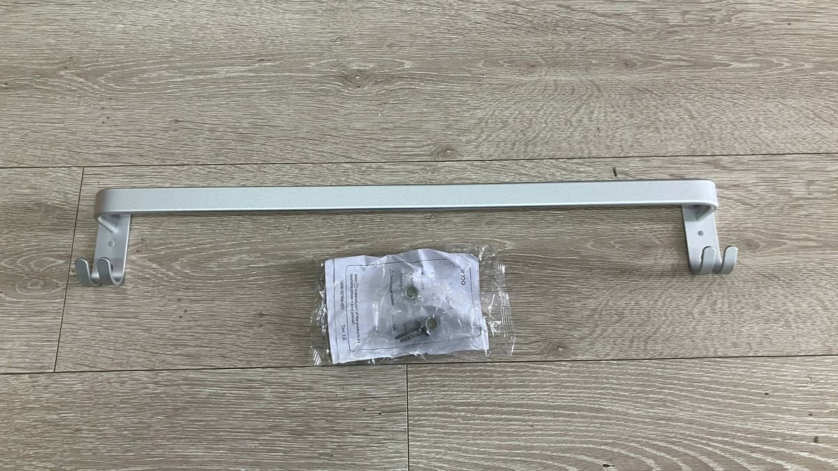 Thanh treo khăn kết hợp móc áo JOMOO 9301108-7Z-I011