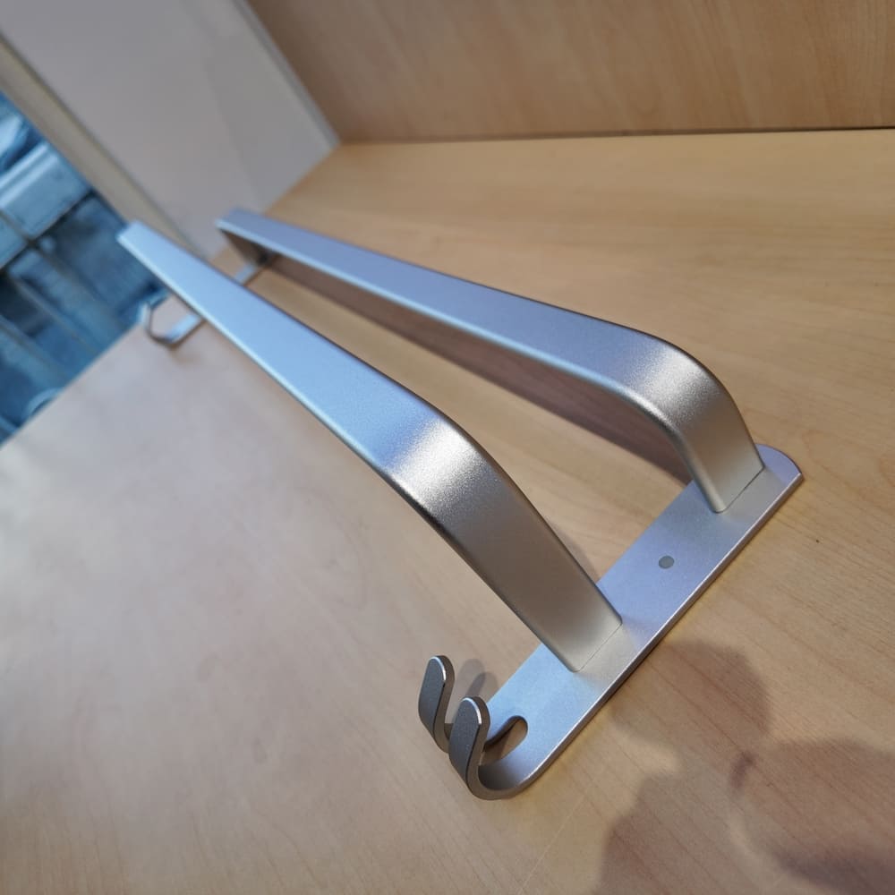 Thanh treo khăn 2 tầng kết hợp móc áo JOMOO 9301109-7Z-I011