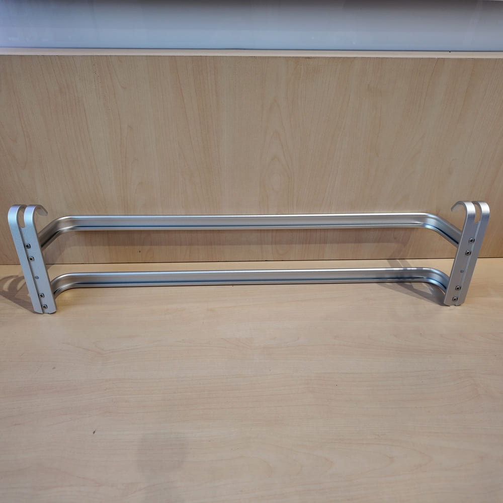 Thanh treo khăn 2 tầng kết hợp móc áo JOMOO 9301109-7Z-I011