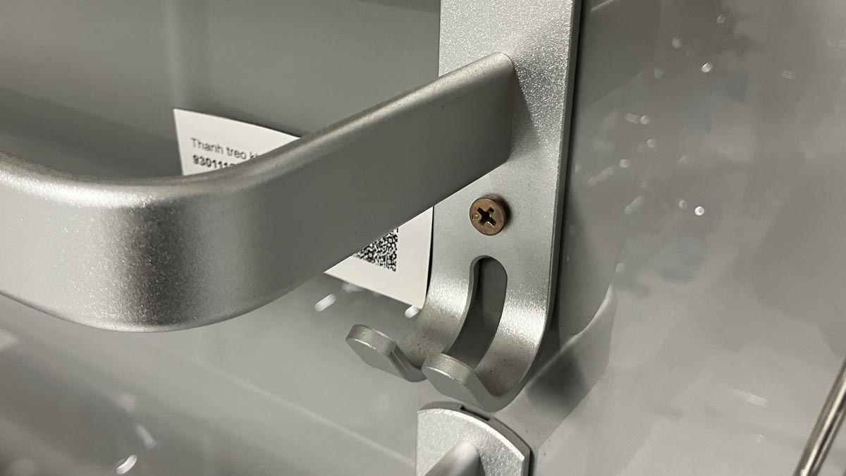 Thanh treo khăn 2 tầng kết hợp móc áo JOMOO 9301112-7Z-I011