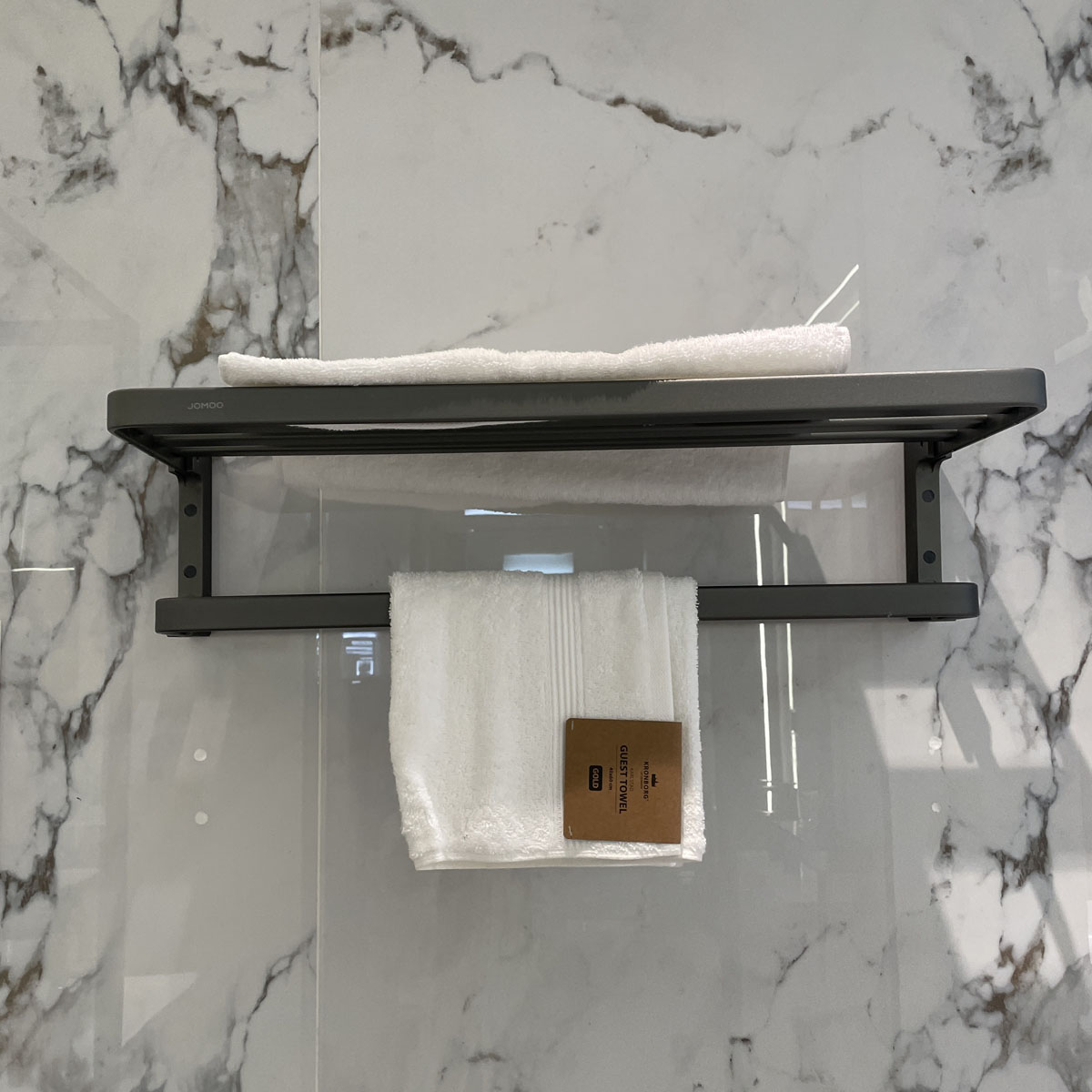 Thanh treo khăn 2 tầng JOMOO 9301712-LH-I011