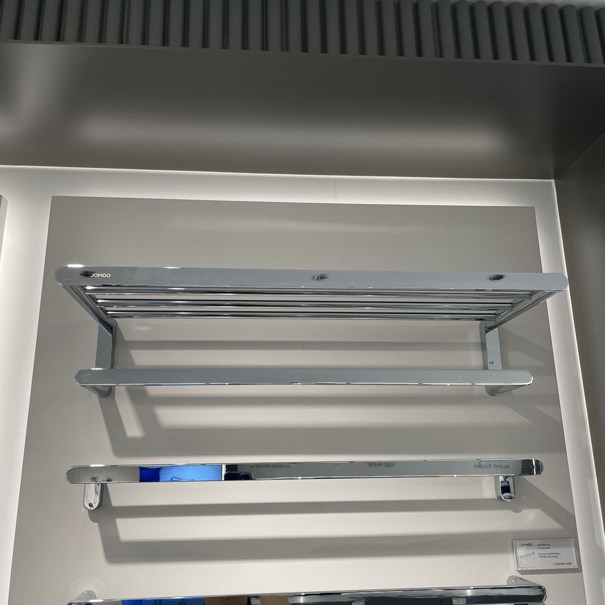 Thanh treo khăn 2 tầng JOMOO 9302212-1B-1