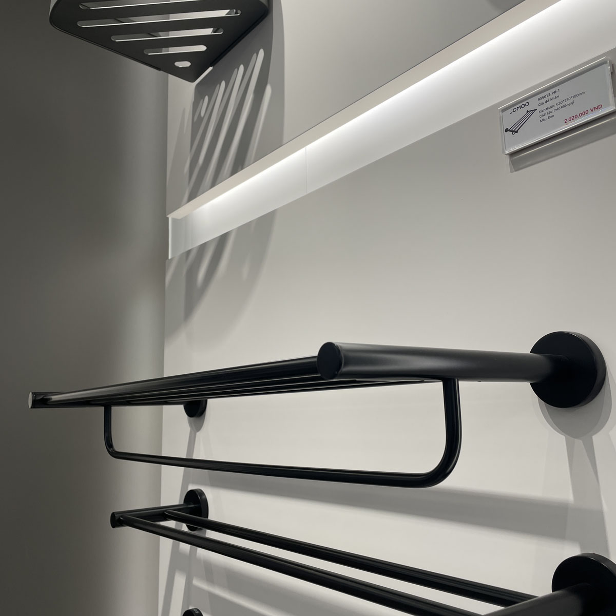 Thanh treo khăn 2 tầng JOMOO 935012-PB-1