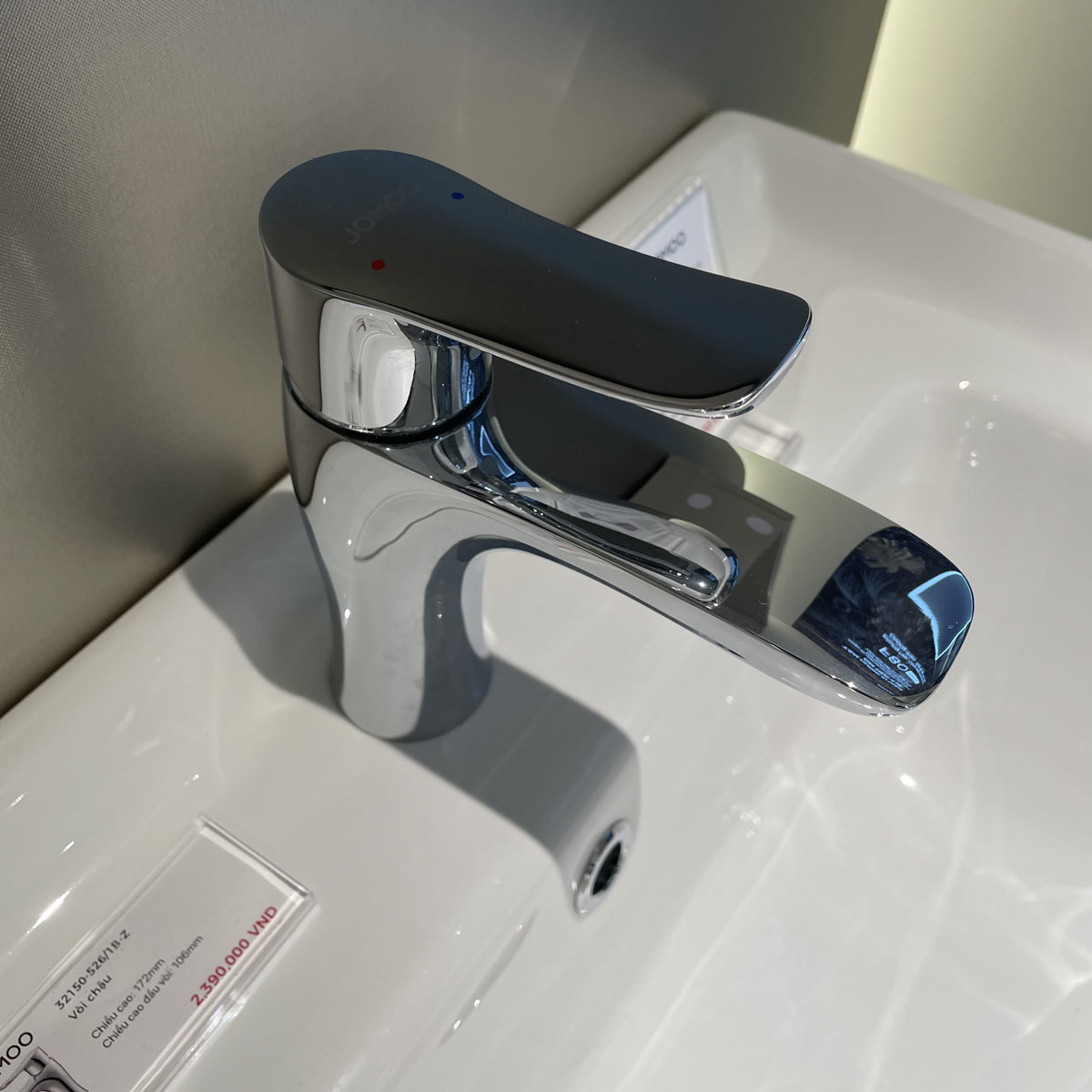 Vòi chậu lavabo nóng lạnh JOMOO 32150-526/1B-Z