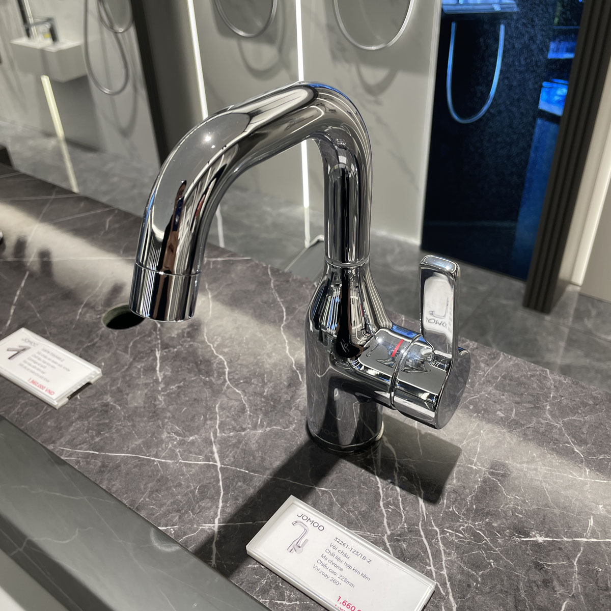 Vòi chậu lavabo nóng lạnh JOMOO 32261-123/1B-Z