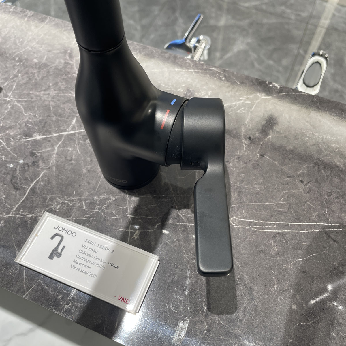 Vòi chậu lavabo nóng lạnh JOMOO 32261-123/1B-Z