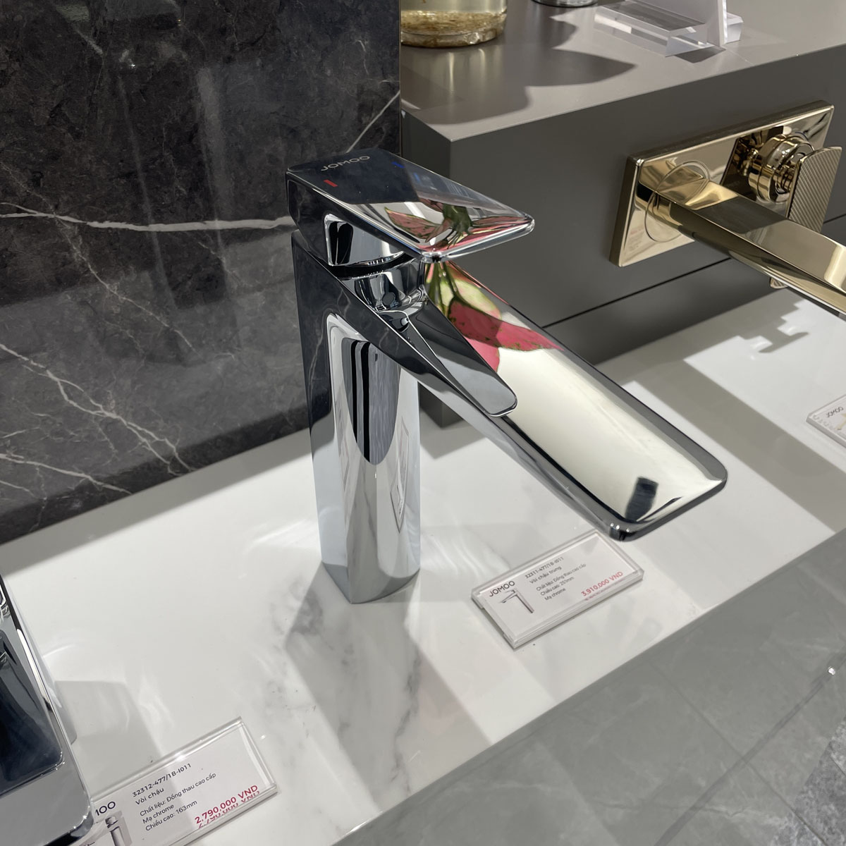 Vòi chậu lavabo nóng lạnh JOMOO 32311-477/1B-I011