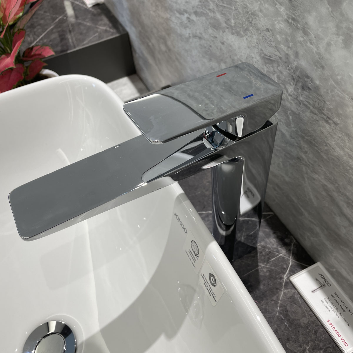 Vòi chậu lavabo nóng lạnh JOMOO 32311-477/1B-I011