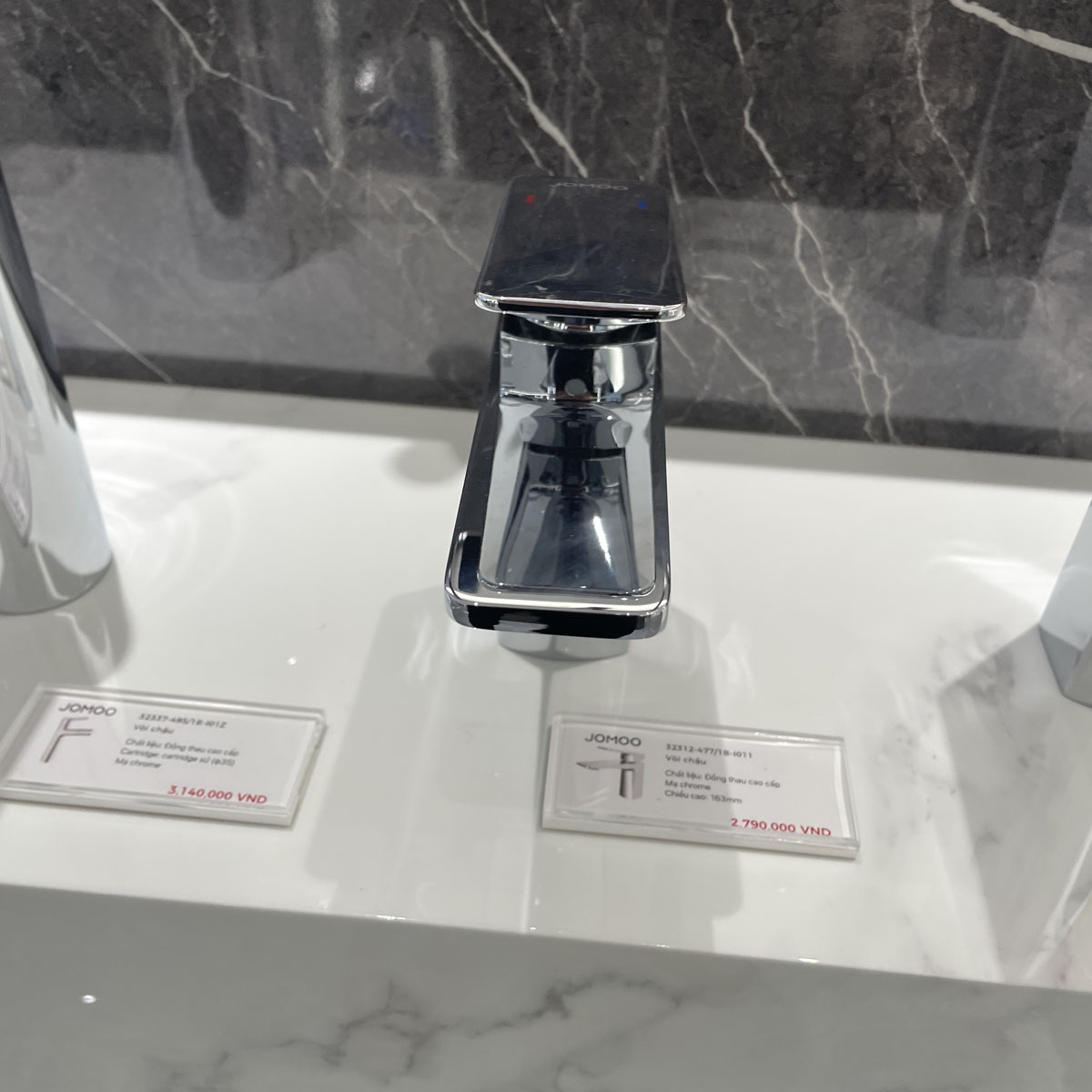 Vòi chậu lavabo nóng lạnh JOMOO 32312-477/1B-I011