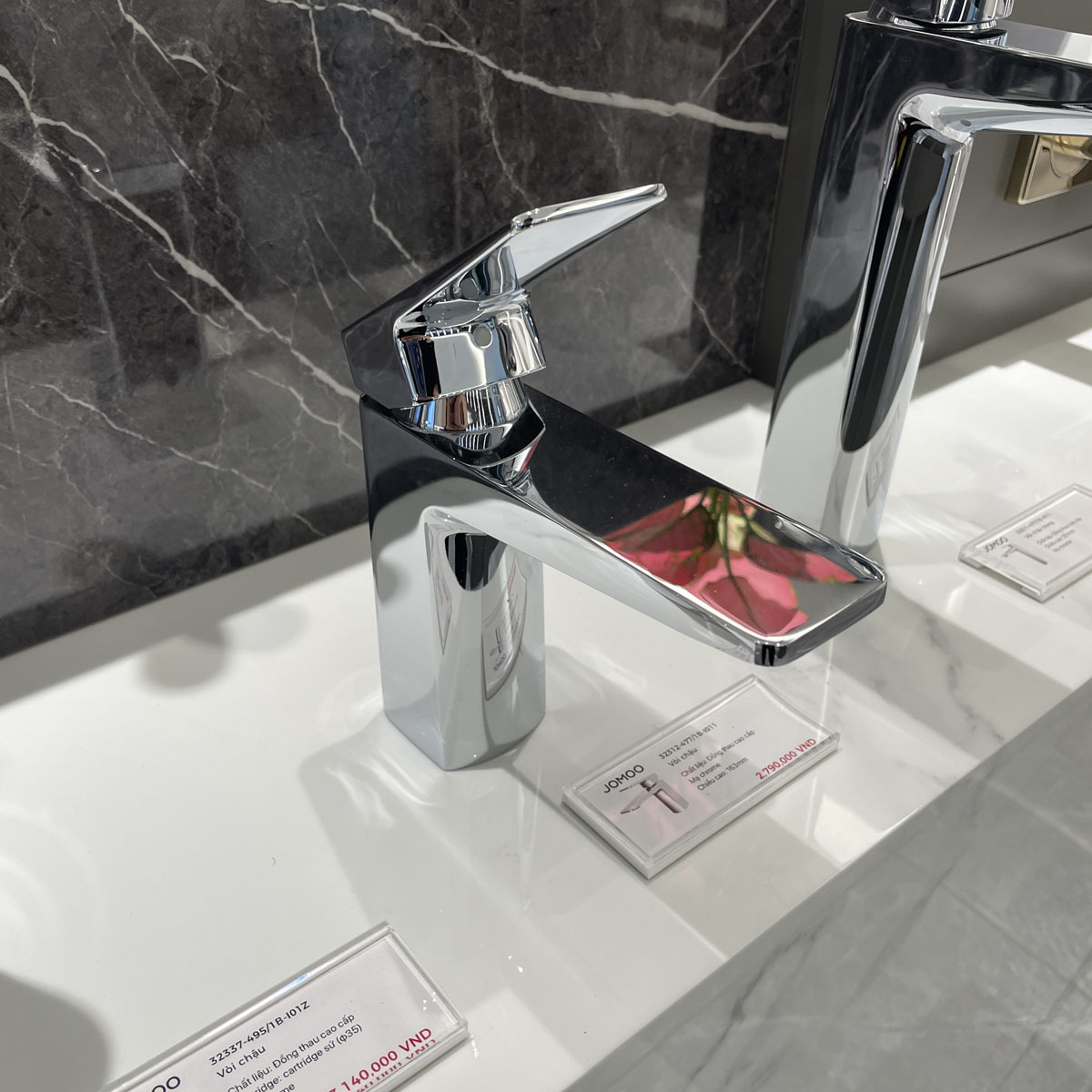 Vòi chậu lavabo nóng lạnh JOMOO 32312-477/1B-I011