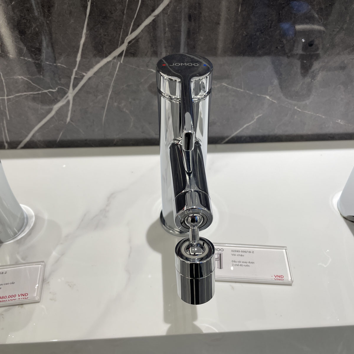 Vòi chậu lavabo nóng lạnh JOMOO 32393-506/1B-Z