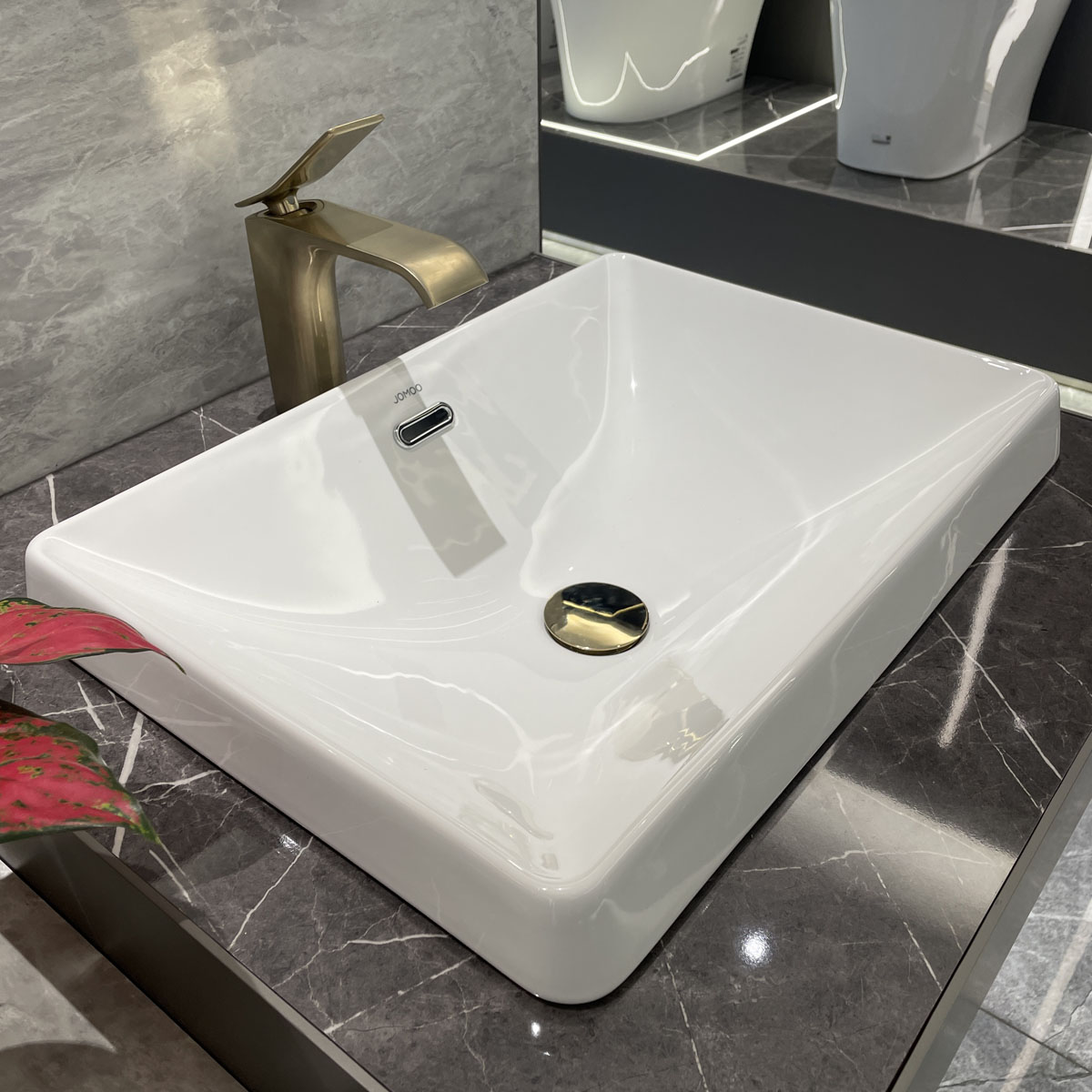 Vòi chậu lavabo nóng lạnh JOMOO 32405-673