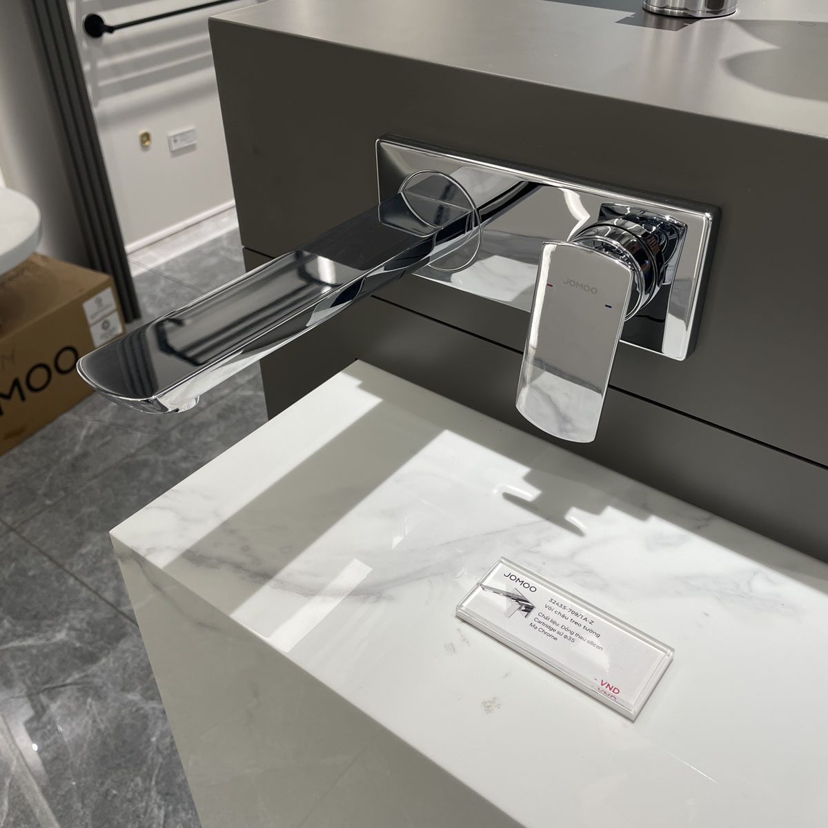 Vòi chậu lavabo nóng lạnh JOMOO 32435-718