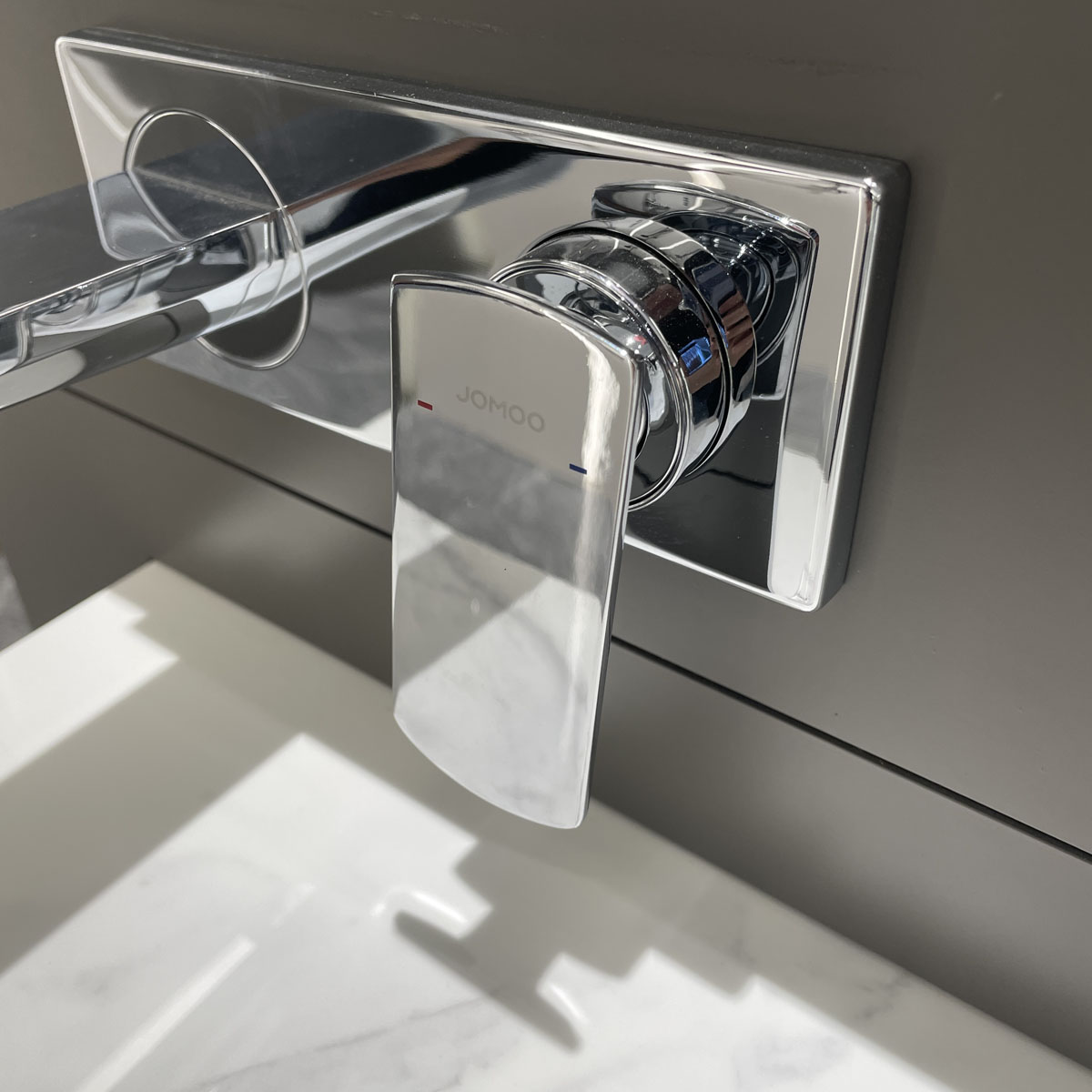 Vòi chậu lavabo nóng lạnh JOMOO 32435-718