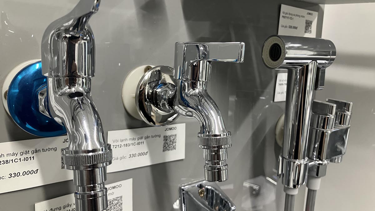 Vòi lạnh máy giặt gắn tường JOMOO 7212-183/1C-I011