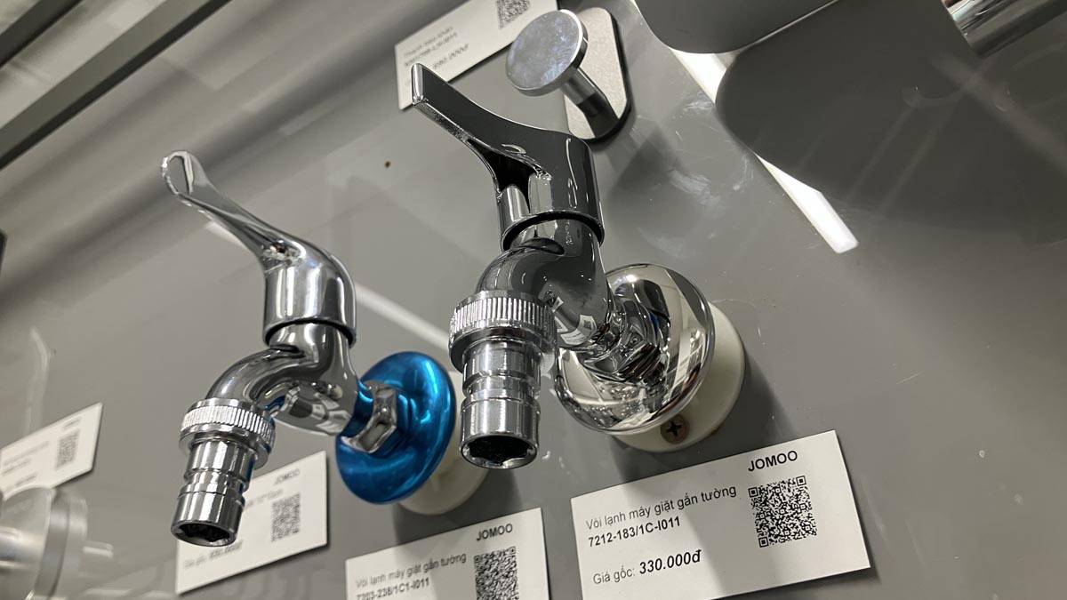 Vòi lạnh máy giặt gắn tường JOMOO 7212-183/1C-I011