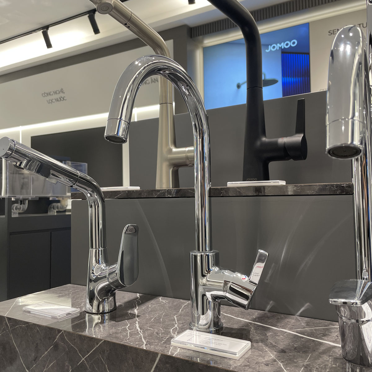 Vòi rửa chén bát nóng lạnh JOMOO 33080-229
