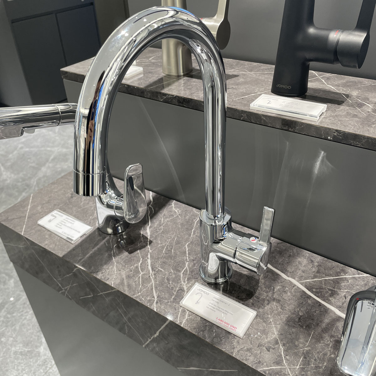 Vòi rửa chén bát nóng lạnh JOMOO 33080-229