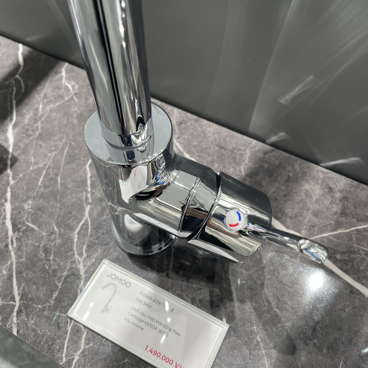 Vòi rửa chén bát nóng lạnh JOMOO 33080-229