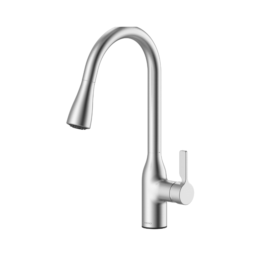 Vòi rửa chén bát nóng lạnh dây rút JOMOO 33138-123
