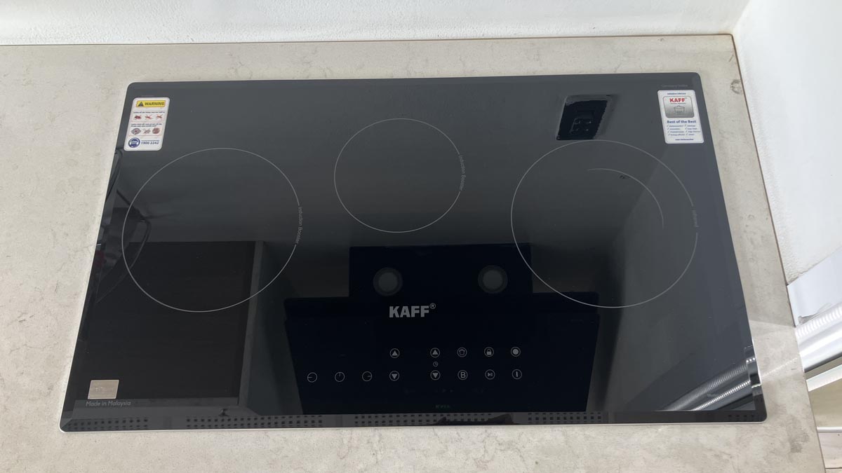Bếp điện từ đôi và 1 hồng ngoại KAFF KF-IC3801