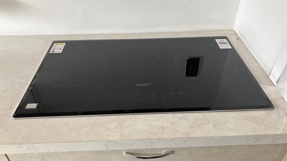 Bếp điện từ đôi và 1 hồng ngoại KAFF KF-IC3801