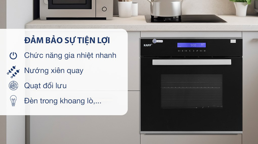 Lò nướng dung tích 67L KAFF KF-T90S