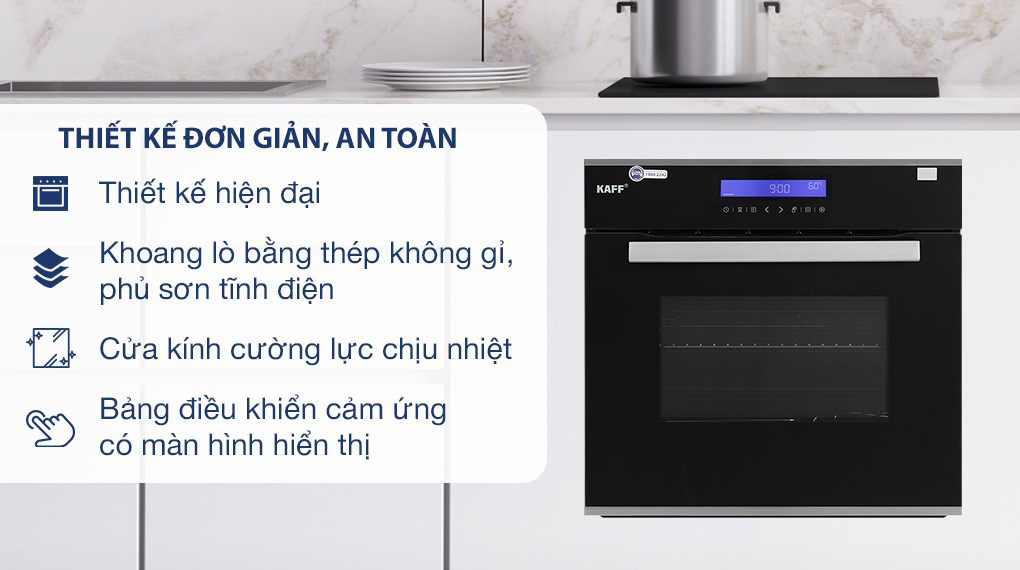 Lò nướng dung tích 67L KAFF KF-T90S