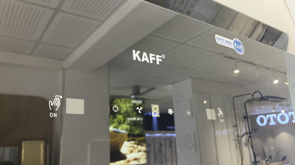 Máy hút mùi kính phẳng KAFF KF-70LH