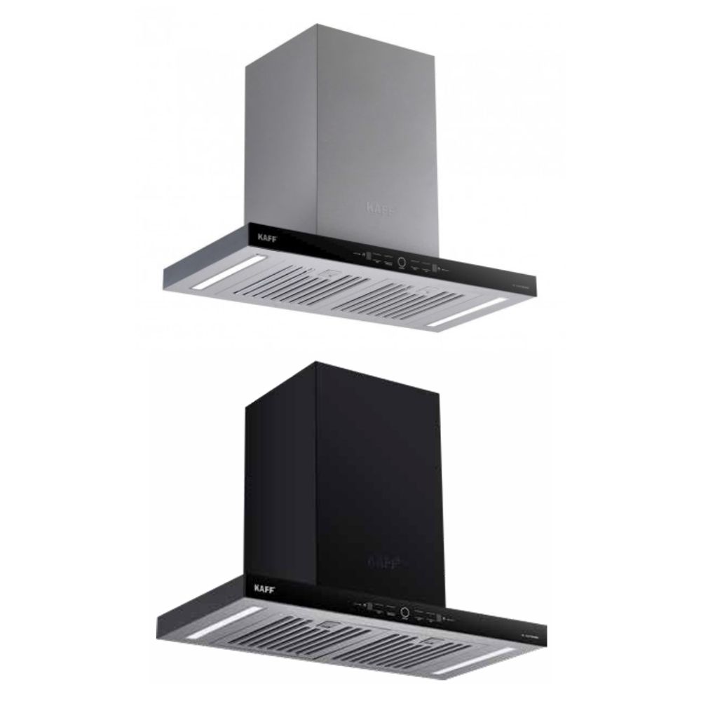 Máy hút mùi kính toa vẫy tay KAFF KF-FLAT7735S BOST / KF-FLAT7735B BOST