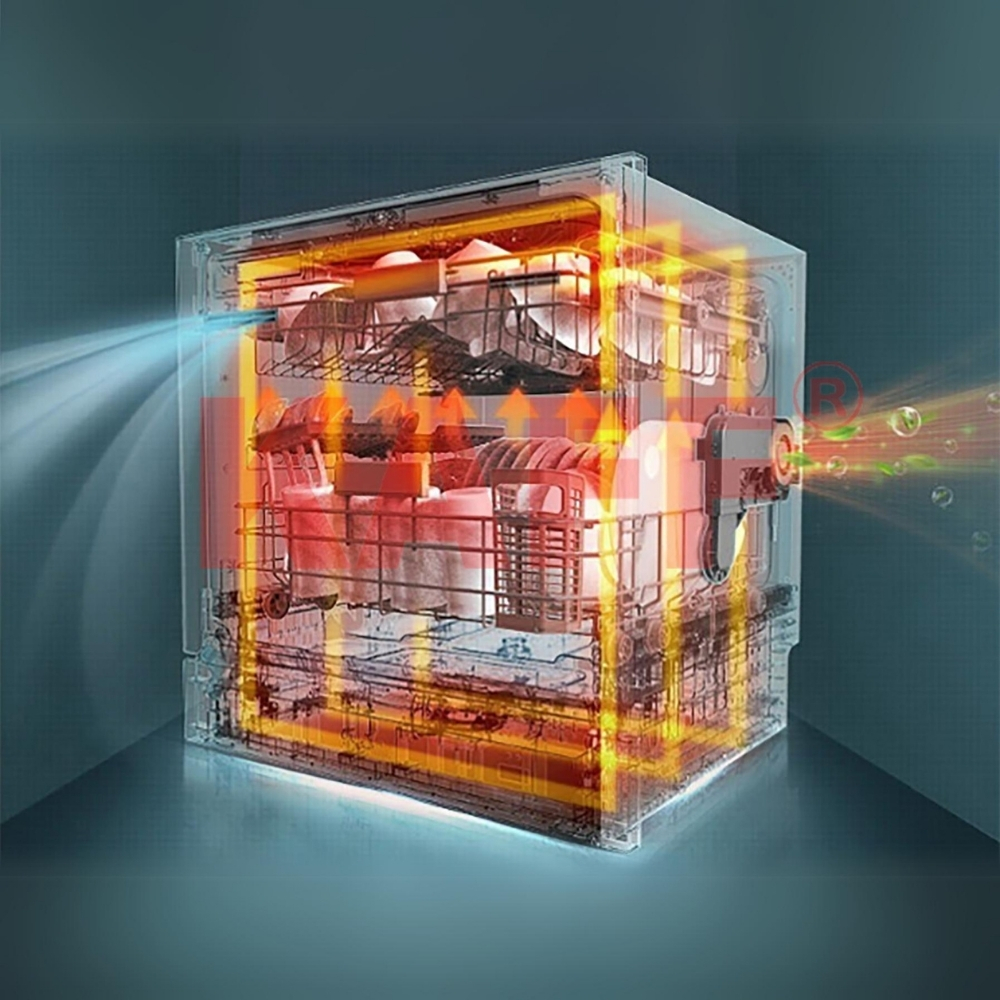 Máy rửa chén độc lập KAFF KF-BHMI775YB