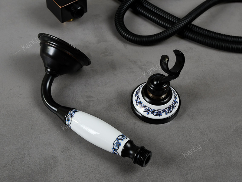 Sen tắm âm trần đồng thau cổ điển Kanly GCS76B