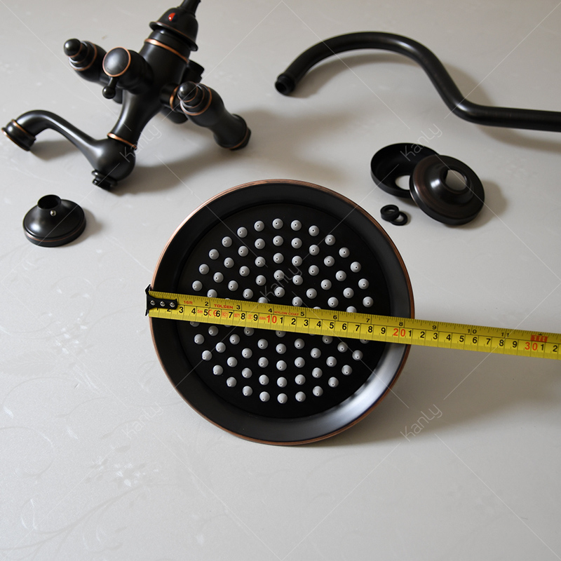 Bộ sen cây tắm đứng nóng lạnh bằng đồng Kanly GCS14B