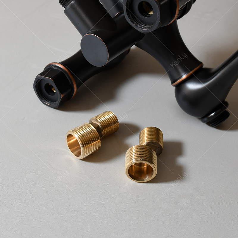 Bộ sen cây tắm đứng nóng lạnh bằng đồng Kanly GCS14B