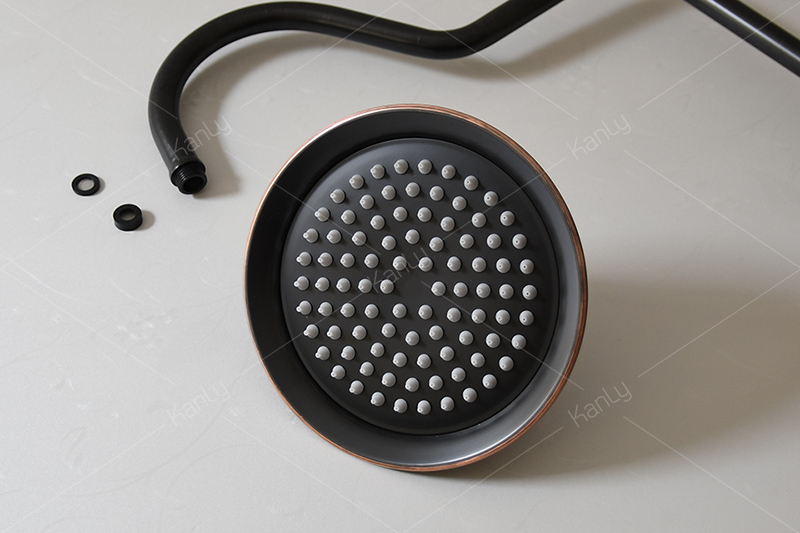 Bộ sen cây tắm đứng nóng lạnh bằng đồng Kanly GCS14B