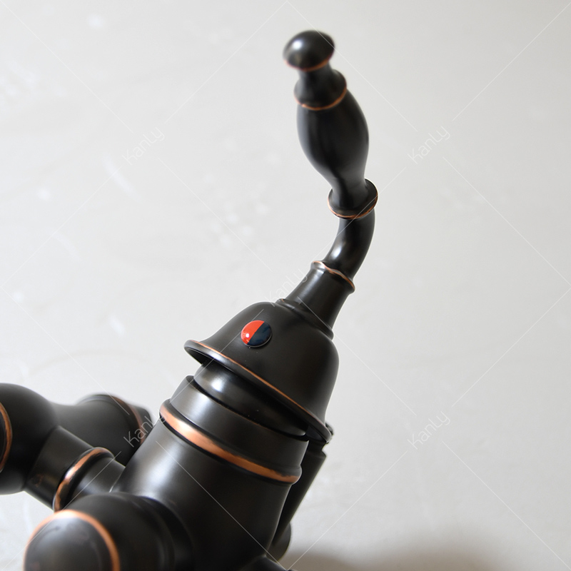 Bộ sen cây tắm đứng nóng lạnh bằng đồng Kanly GCS14B