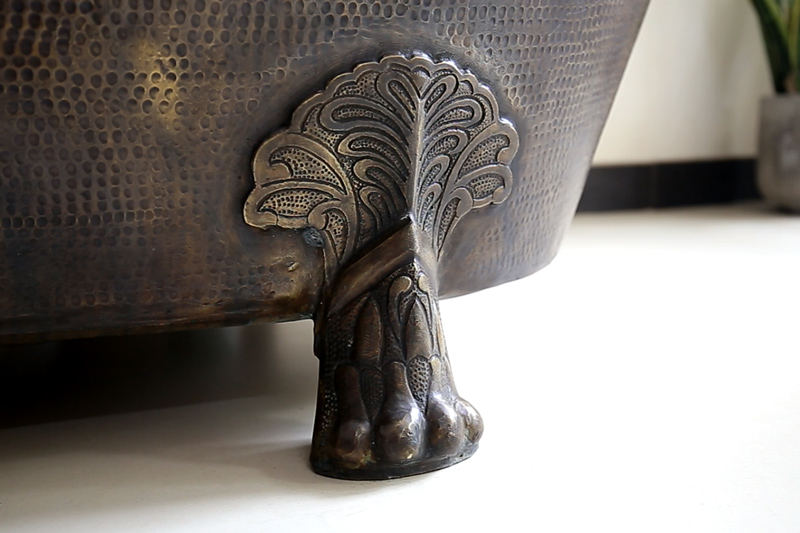 Bồn tắm bằng đồng 1.8m Kanly GCBT09 (Kanly BT09)