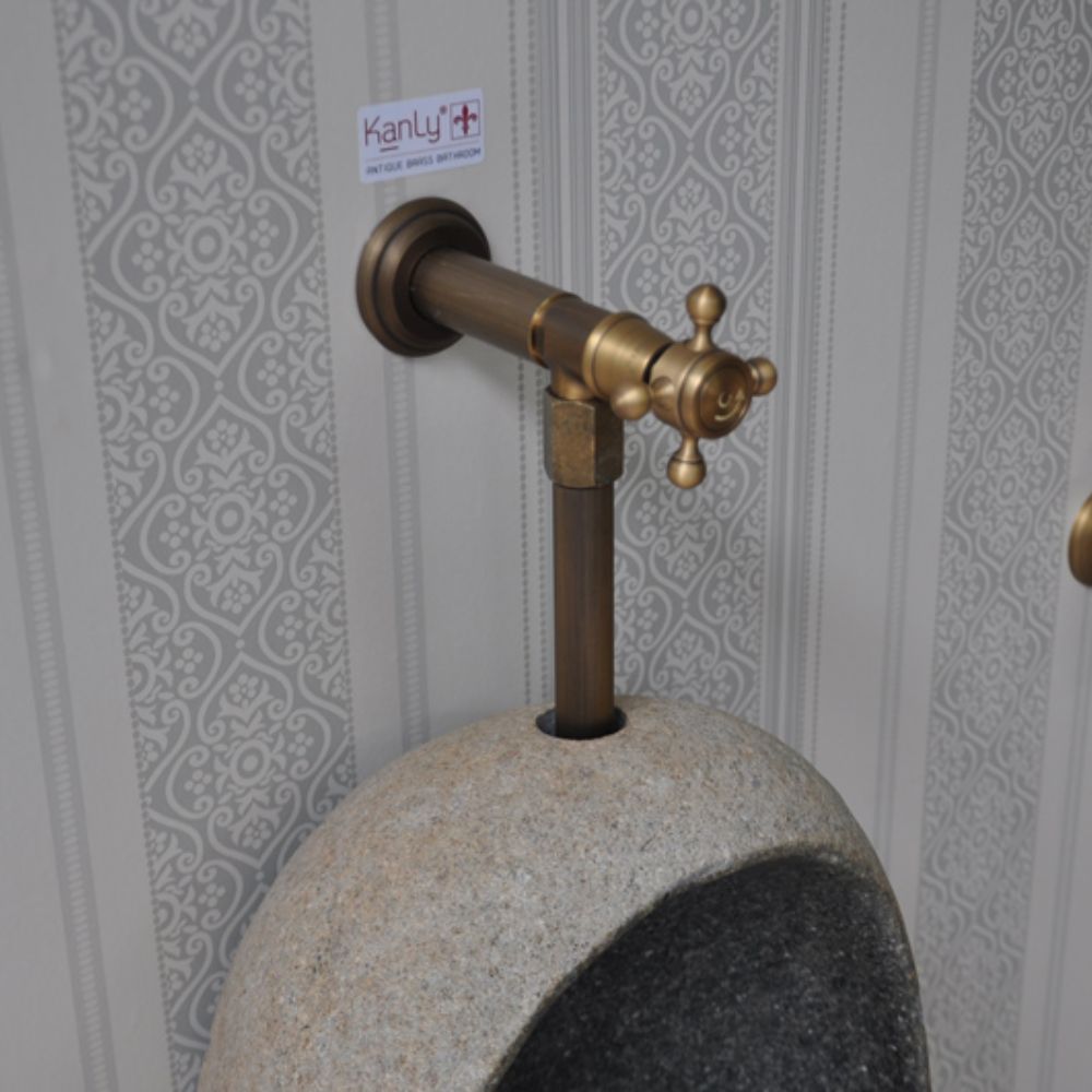 Bồn tiểu nam bằng đá cuội Kanly BONTIEU-DACUOI