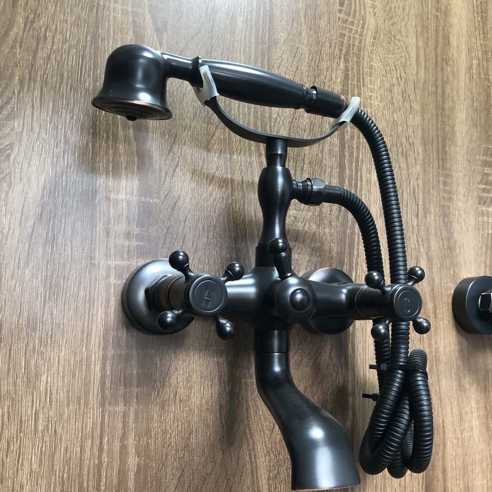 Sen tắm treo tường bằng đồng Kanly GCS01B