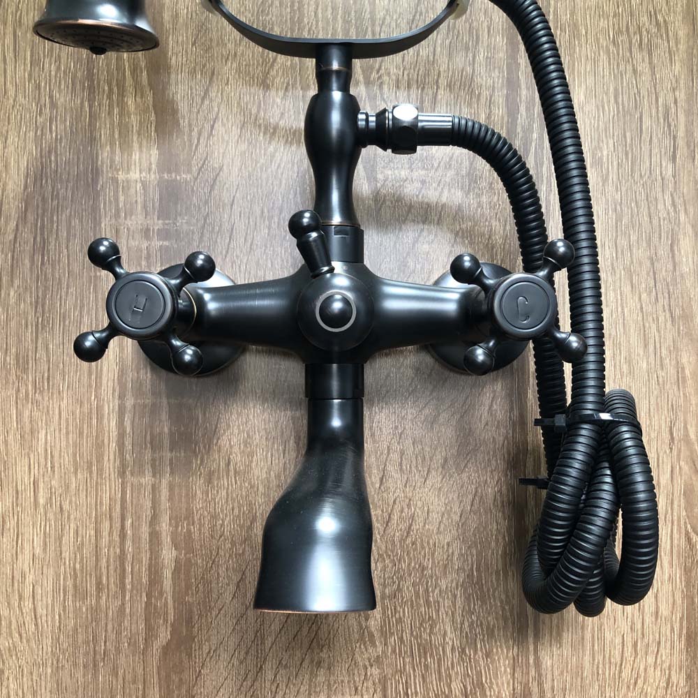 Sen tắm treo tường bằng đồng Kanly GCS01B