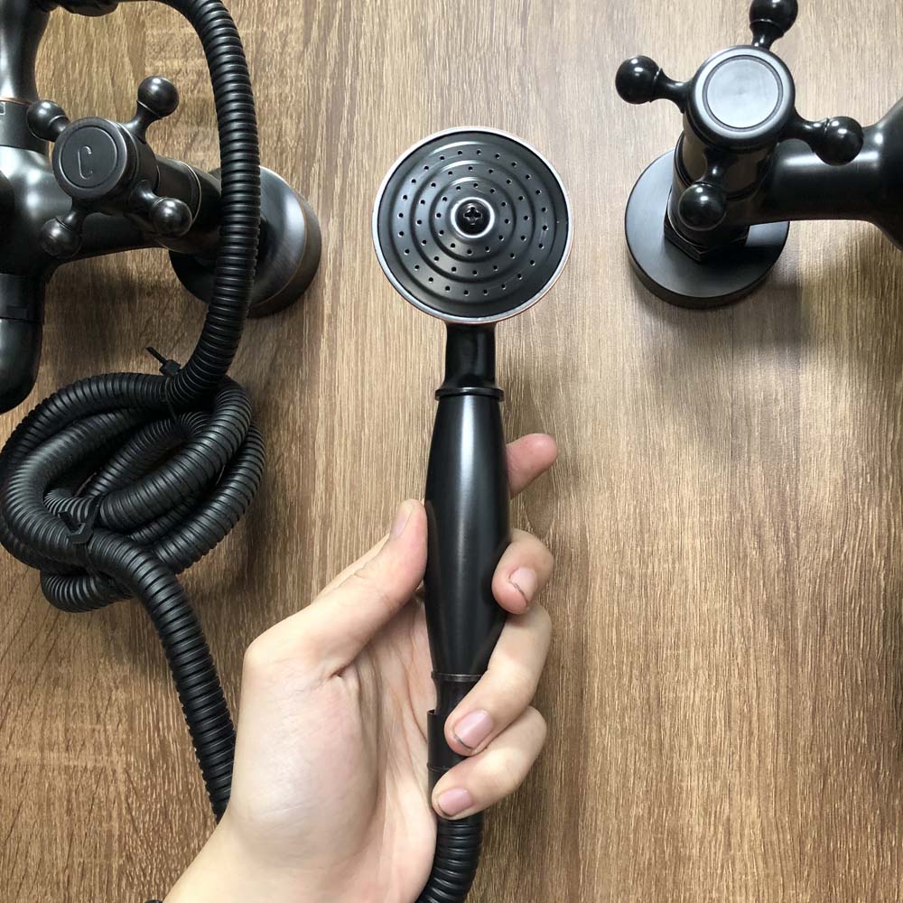 Sen tắm treo tường bằng đồng Kanly GCS01B