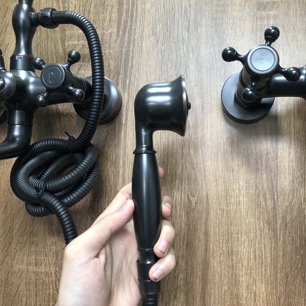 Sen tắm treo tường bằng đồng Kanly GCS01B