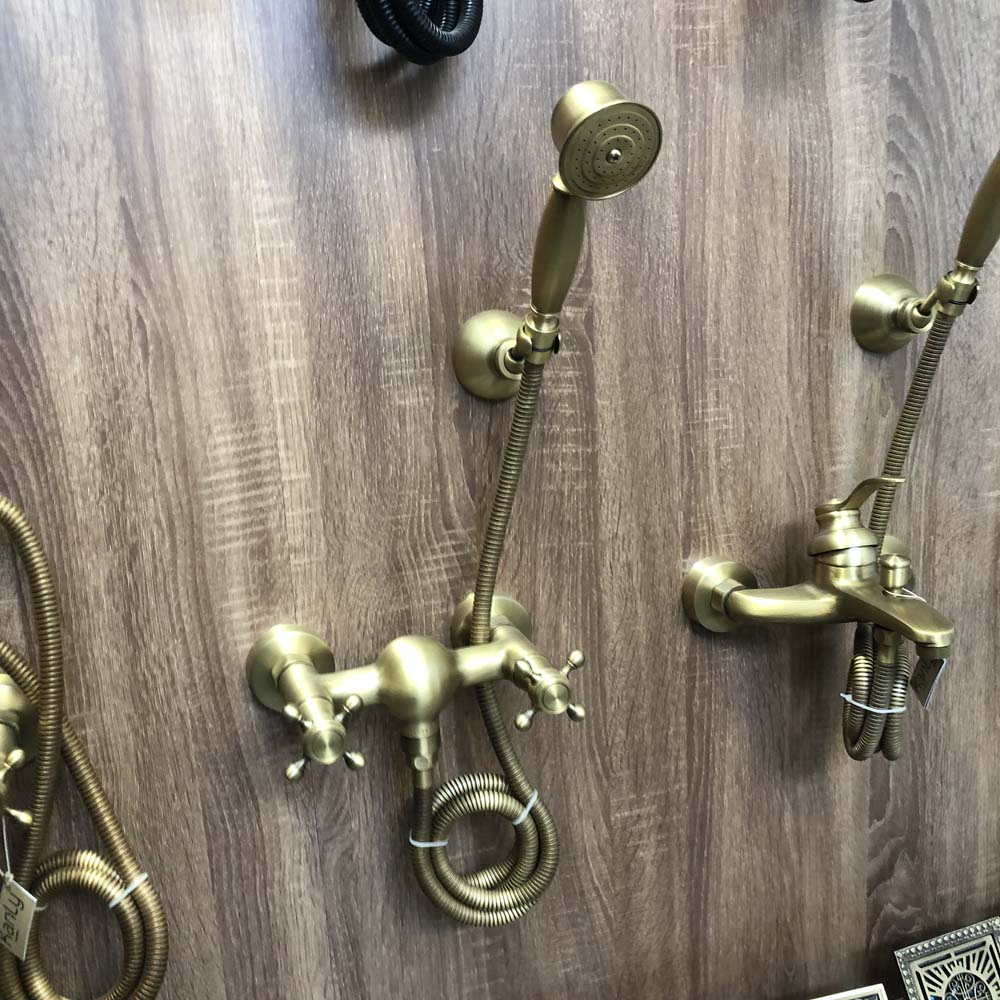 Bộ sen tắm nóng lạnh bằng đồng Kanly GCS17