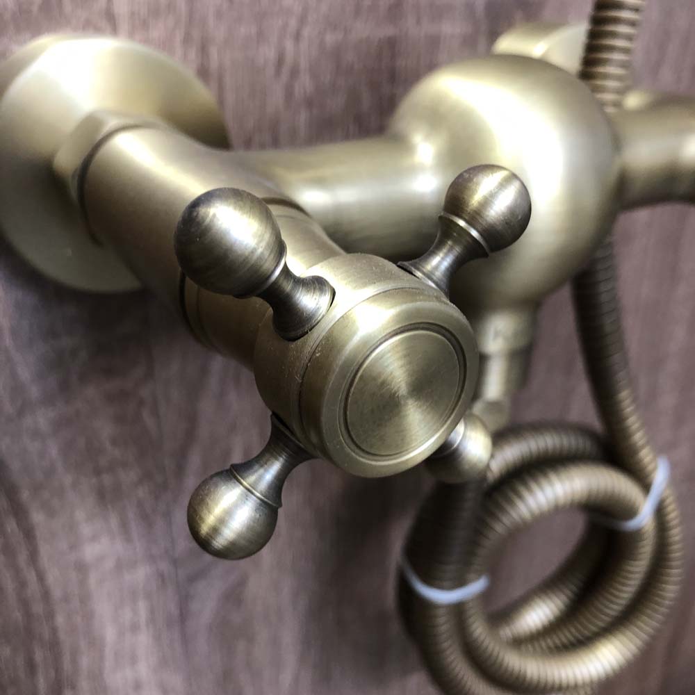 Bộ sen tắm nóng lạnh bằng đồng Kanly GCS17