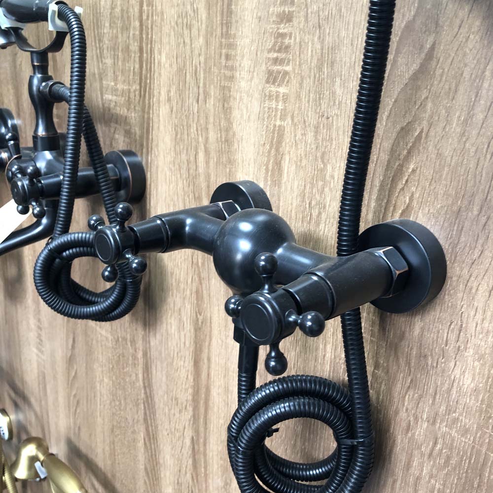 Sen tắm treo tường nóng lạnh bằng đồng Kanly GCS17B